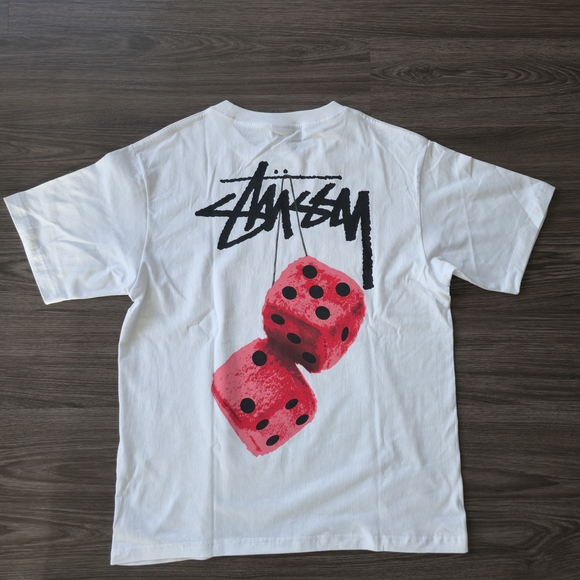 Stussy Other - Stüssy Dice T-Shirt White Medium – Brand New w/ Tag